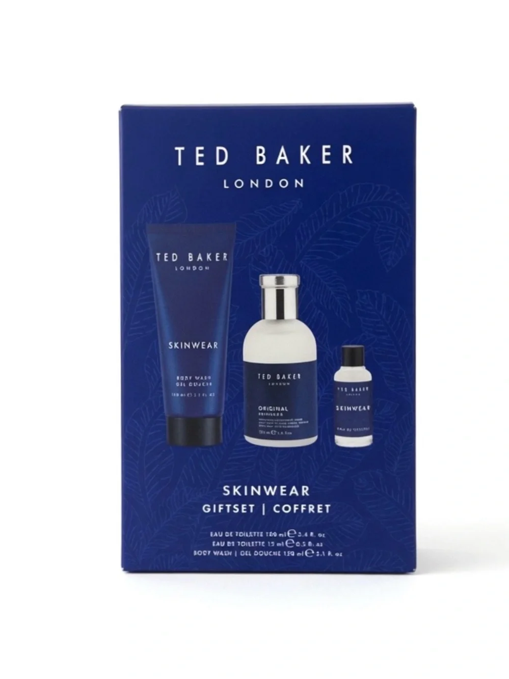 Ted Baker London Skinwear Original Gift Set EDT + Body Wash NEW